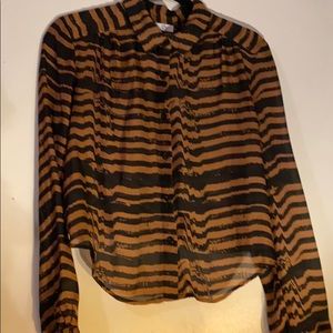 DV by Dolce Vita blouse & pleated skirt set